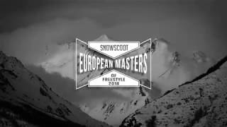 Snowscoot European Masters of freestyle 2018 [upl. by Wheelwright]