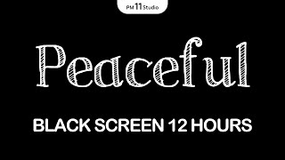 Peaceful Piano Ambience for Sleep and Focus  Sleep Music for Relaxing Deep Sleep  Black Screen [upl. by Meng730]