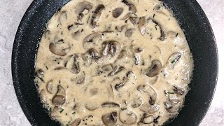 How to make a creamy mushroom sauce [upl. by Alex599]