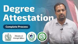 Complete HEC Degree Attestation Process and MOFA 2023  Express Method [upl. by Ecnarrat]