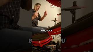 Foo Fighters  Greatest Hits In 1 Minute foofighters drumcover like subscribe shorts drums [upl. by Lubba71]