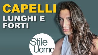 Avere CAPELLI LUNGHI e FORTI  TREND 2021  Stile Uomo [upl. by Suired43]