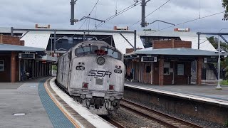 trainspotting at Toongabbie and Pendle Hill [upl. by Brandise]