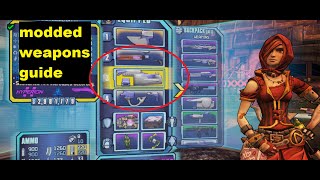 How to make modded weapons in Borderlands2 [upl. by Arot]