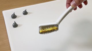 Easy way to draw a tree  Acrylic painting technique [upl. by Drannel]