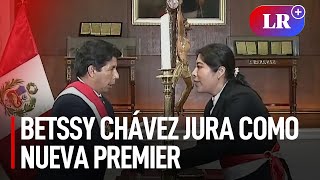 Pedro Castillo toma juramento a Betssy Chávez como nueva presidenta del Consejo de Ministros  LR [upl. by Nunes]