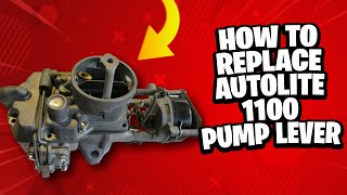 How to Replace Autolite 1100 Pump Lever [upl. by Moises131]