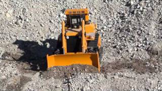 Caterpillar D10 Dozer Pushing Gravel New Bright RC [upl. by Ennelram]