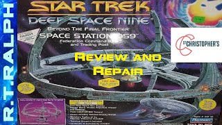 Star Trek Playmates Deep Space 9 St Christophers Auction win Review and Repair [upl. by Meerak47]