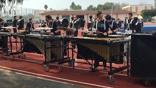 Arroyo HS Drumline In The Lot 2017 SCPA Damien [upl. by Nomolas758]