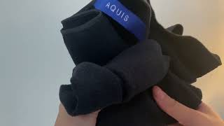 AQUIS Towel Hair Drying Tool Water Wicking Ultra Absorbent Recycled Microfiber Review [upl. by Esiled]