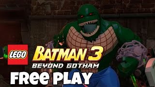 Persuers in the Sewers FREE PLAY LEGO Batman 3 Beyond Gotham Commentary Gameplay [upl. by Grier]