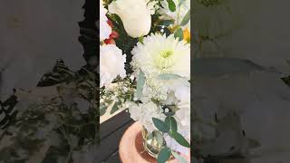 Sympathy Flower Arrangement in a vase [upl. by Nedyah]