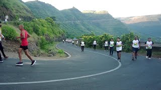 Nashik Run on Hill Saptashrungi Gad  Active Nashik Runners Marathon  2022 [upl. by Georgine]