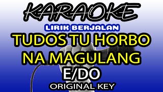 quotKARAOKE TUDOS TU HORBO NA MAGULANGquot Original Key  The Boys Trio [upl. by Mayhew]