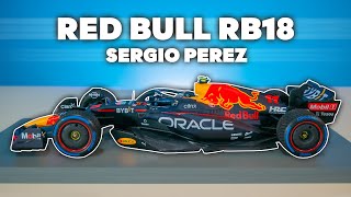 Spark 118 Sergio Pérez Red Bull RB18 Monaco GP 2022 Model Car  Unboxing amp Review [upl. by Llewkcor218]