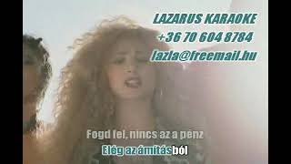 Opitz Barbi  Nincs az a pénz feat Burai Krisztián karaoke [upl. by Ennayllek]