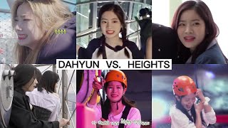 TWICE DAHYUN VS HEIGHTS Thrill Walk Cloud Forest Lotte World Tower Empire State Building SMOB [upl. by Eiralav]