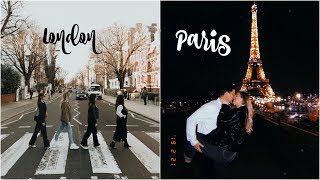 Travel Vlog  London amp Paris [upl. by Leviram194]