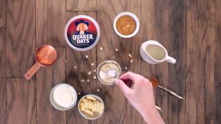 How to Make Overnight Oats  Quaker [upl. by Yklam591]