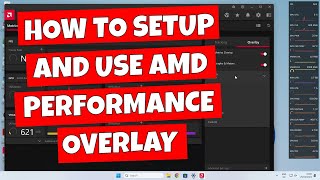 How To Use AMD Radeon Graphics Performance Overlay amp Diagnose GPU Problems [upl. by Piggy]