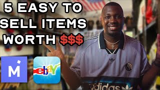 5 UNDERRATED Items you can Easily resell on eBay amp Mercari in 2023 [upl. by Gent]