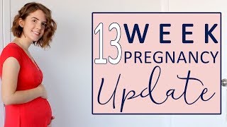 13 WEEK PREGNANCY UPDATE  BABY 3 [upl. by Earlene]