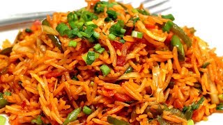 स्ट्रीट स्टाइल शेज़वान फ्राइड राइस  Schezwan Fried Rice  Fried Rice Recipe  Kabitaskitchen [upl. by Neemsaj]