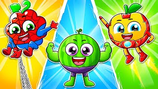 My Superhero Friend Song 🦸‍♂️ Superhero Switcheroo  Superhero Team  YUM YUM  Funny Kids Songs [upl. by Shina795]