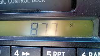 Franken FM picked up on 877 FM on July 18 2021 Analog low power tv station [upl. by Anomer]