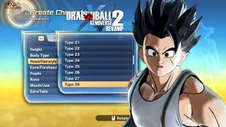 New CAC Revamp 50 Overhaul Hairstyles amp More  Dragon Ball Xenoverse 2 Revamp Mods [upl. by Ailuy897]