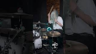 wage war — low  wagewar drumcover drummergirl femaledrummer drums metaldrummer metalcore [upl. by Aigneis]