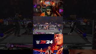 Vibez Goonz vs Savage Industries wwe wrestlingreaction gameplay reaction [upl. by Nwahsat]