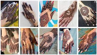 Kashees mehndi design  Mehndi ke design simple  Mehndi designs wedding  bareek mehndi design [upl. by Yddor783]