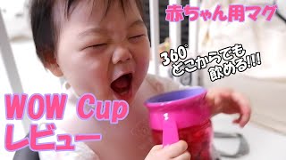 【レビュー】WOW Cup babyワオカップベビーの使い方・飲ませ方｜1歳0ヶ月の赤ちゃんに使った感想 [upl. by Akili871]