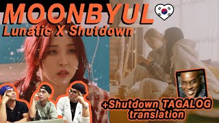 PINOYS REACT TO MV 문별 Moon Byul  LUNATIC amp Shutdown feat Seori  Lovesick Boys [upl. by Vallery]