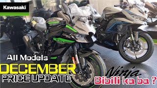 KUMPLETONG PRESYO December  KAWASAKI BIG BIKES 2024 New Models Alamin  Cash amp Installment [upl. by Bergren445]