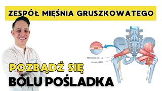 Zespól Mięśnia Gruszkowatego  4 Ćwiczenia Likwidujące Ból [upl. by Martina]