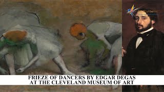 Frieze of Dancers by Edgar Degas at The Cleveland Museum of Art [upl. by Ettezus]