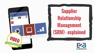 Supplier Relationship Management SRM  explained [upl. by Assilen]