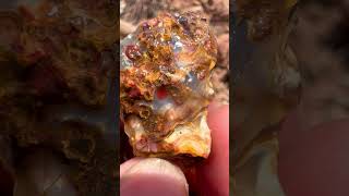 Finding Natural Chalcedony And Agate Gemstones At The Mountain crystals quartz gemstone minerals [upl. by Daub922]