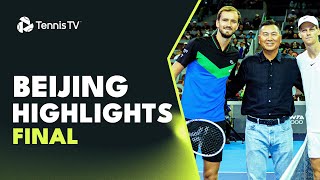 Jannik Sinner vs Daniil Medvedev For The Title  Beijing 2023 Final Highlights [upl. by Kraska]