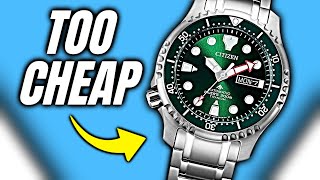 Top 10 Cheap Watches  Offering Insane Value [upl. by Tomkin]