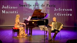 Sob o Céu de Paris  Juliane Mazutti e Jeferson Oliveira [upl. by Naima]