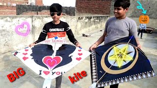 Big Polythene Kite KITE VLOG🎃 kite flying kite fighter [upl. by Egag181]