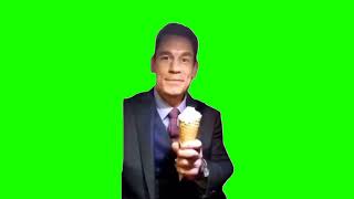 Bing Chilling  John Cena Invisible Man Green Screen [upl. by Sher216]