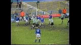 Chesterfield 1 Plymouth 2 199697 Fight [upl. by Brahear]