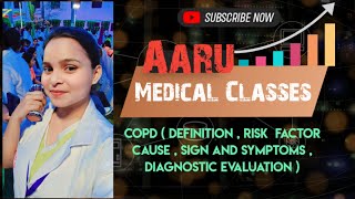 Chronic Obstructive Pulmonary Disease  Definition Risk Factors Cause Sign and Symptoms Diagnosis [upl. by Delfine]