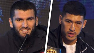 HEATED Artur Beterbiev vs Dmitry Bivol • FULL PRESS CONFERENCE • Feat CHRIS EUBANK JR [upl. by Gerek613]