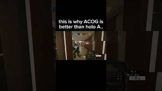 holo A is better than ACOG sight [upl. by Madelina]